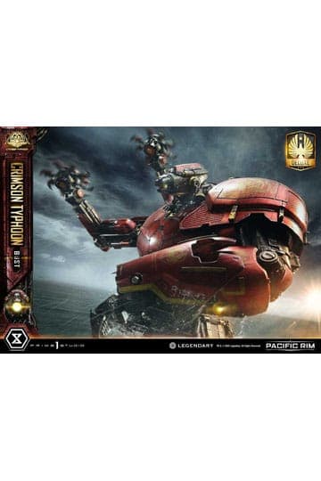Pacific Rim Life Size Bust 1/1 Crimson Typhoon Deluxe Version 103 cm
