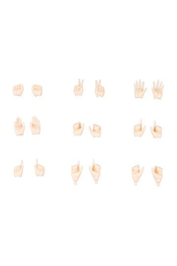 Megami Device M.S.G 09 Accessory Set 1/1 Hand Set Skin Color A
