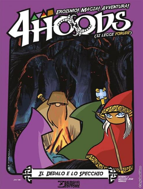 4 Hoods 3 - Il Dedalo e lo Specchio - Sergio Bonelli Editore - Italiano