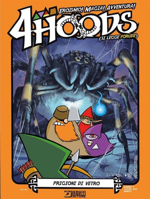 4 Hoods 4 - Prigioni di Vetro - Sergio Bonelli Editore - Italiano