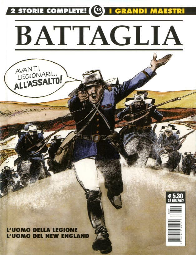 I Grandi Maestri 18 - Battaglia: L'Uomo della Legione / L'Uomo del New England - Gli Albi della Cosmo 25 - Editoriale Cosmo - Italiano