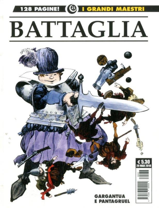 I Grandi Maestri 21 - Battaglia: Gargantua e Pantagruel - Gli Albi della Cosmo 28 - Editoriale Cosmo - Italiano