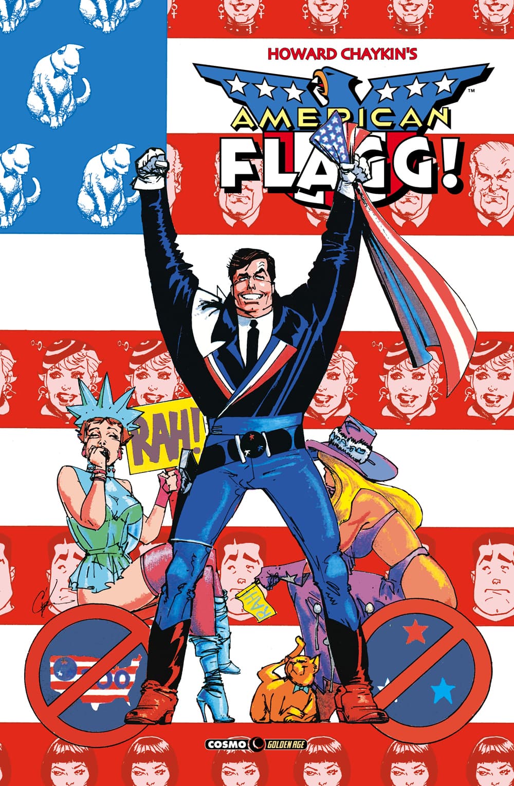American Flagg! Vol. 6 - Cosmo Golden Age - Editoriale Cosmo - Italiano