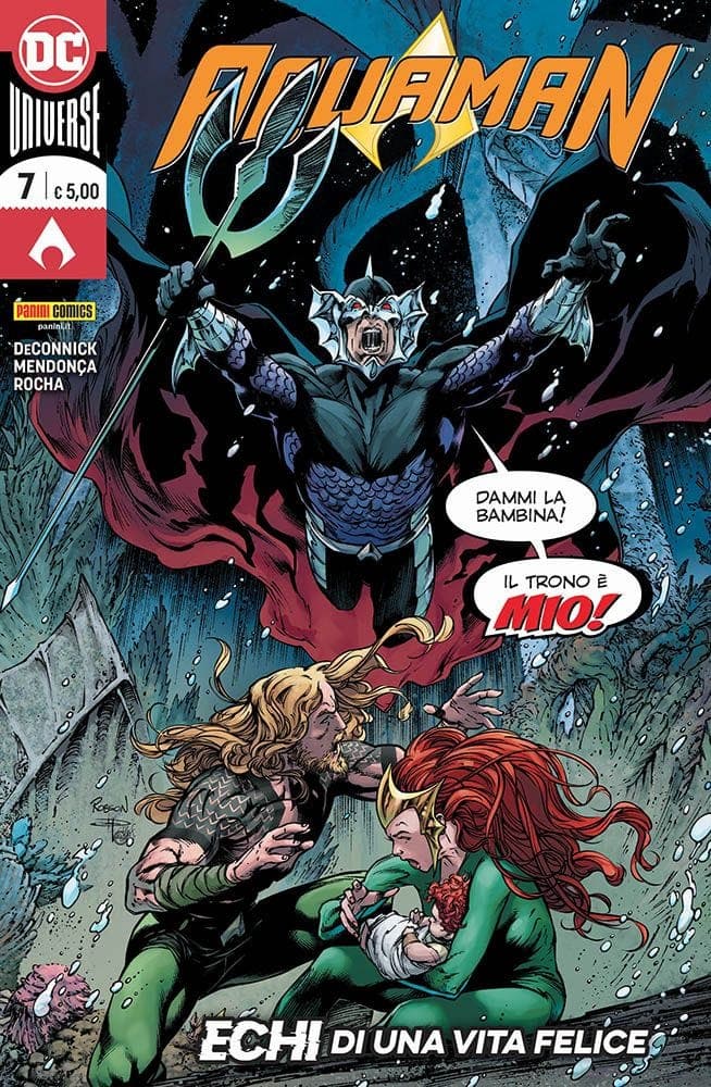 Aquaman 7 - Echi di una Vita Felice - Panini Comics - Italiano