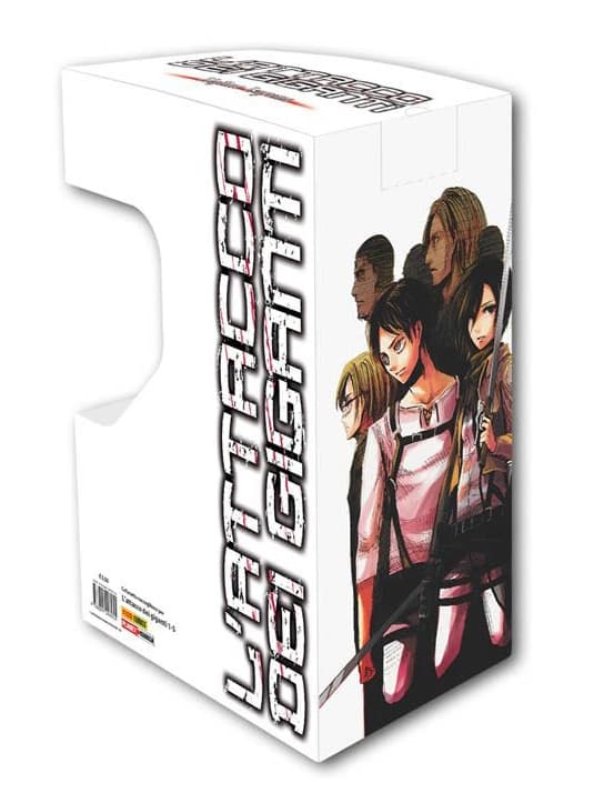 L'Attacco dei Giganti Cofanetto 1 (Vuoto) - Panini Comics - Italiano