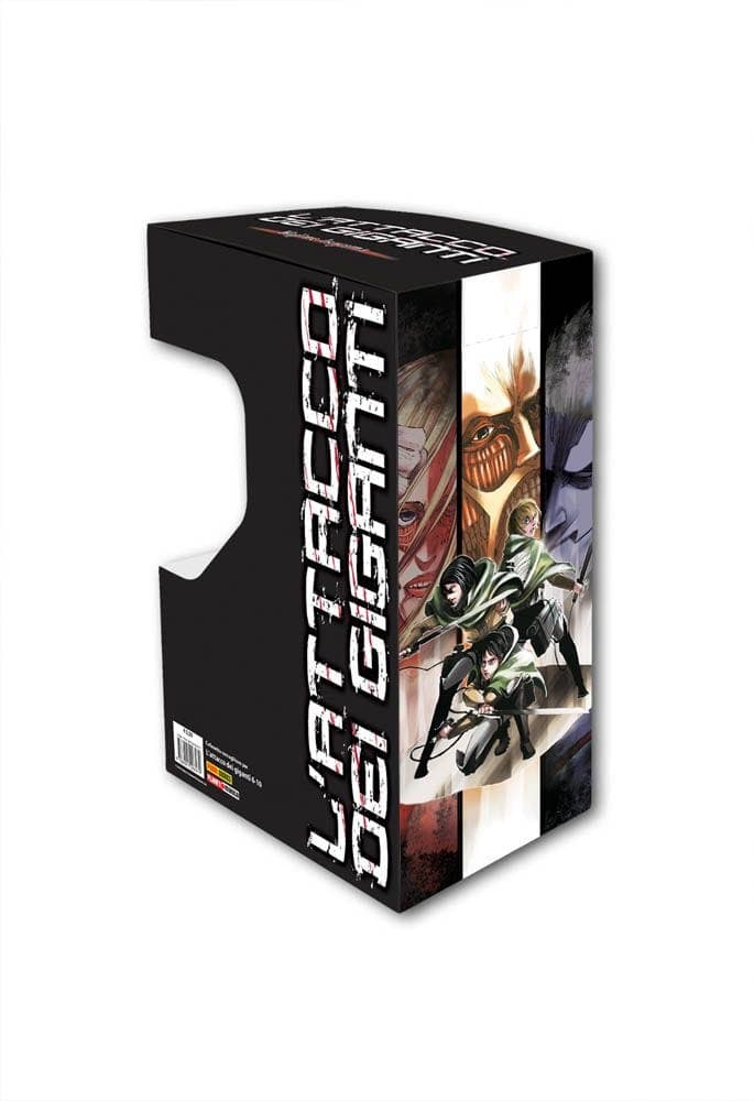 L'Attacco dei Giganti Cofanetto 2 (Vuoto) - Panini Comics - Italiano