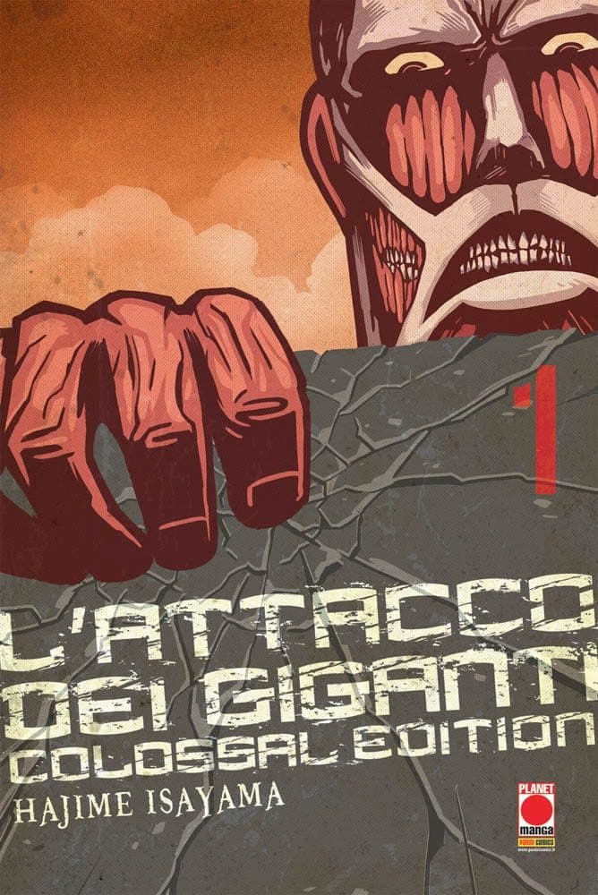 L'Attacco dei Giganti Colossal Edition 1 - Panini Comics - Italiano