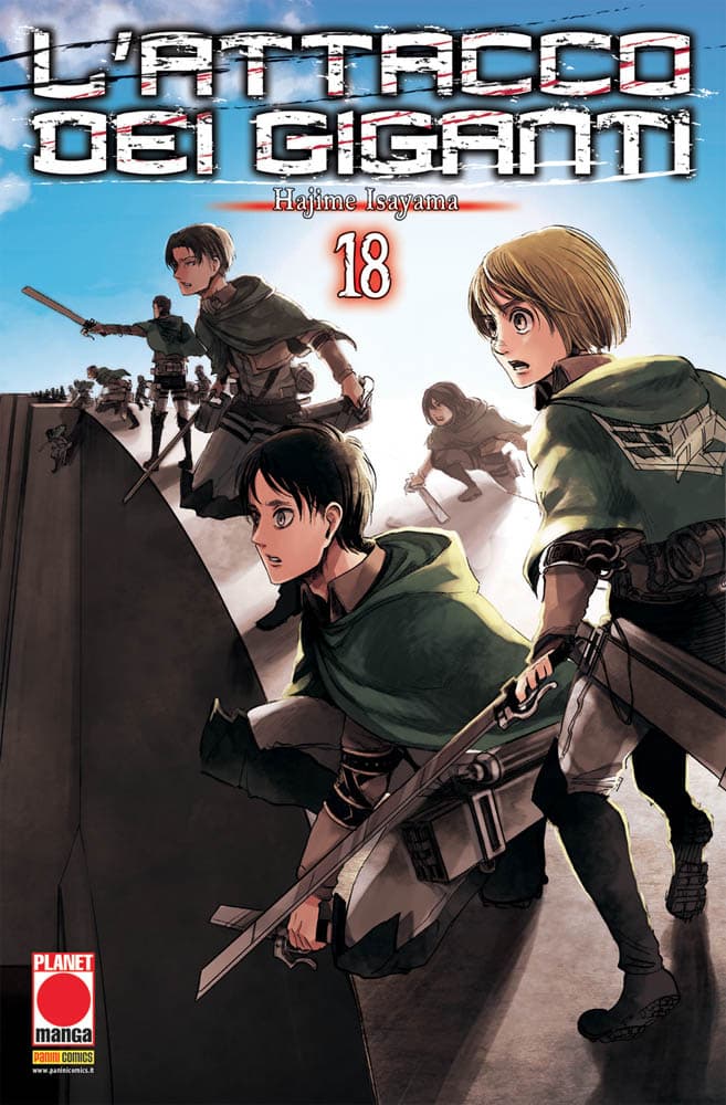 L'Attacco dei Giganti 18 - Prima Ristampa - Panini Comics - Italiano