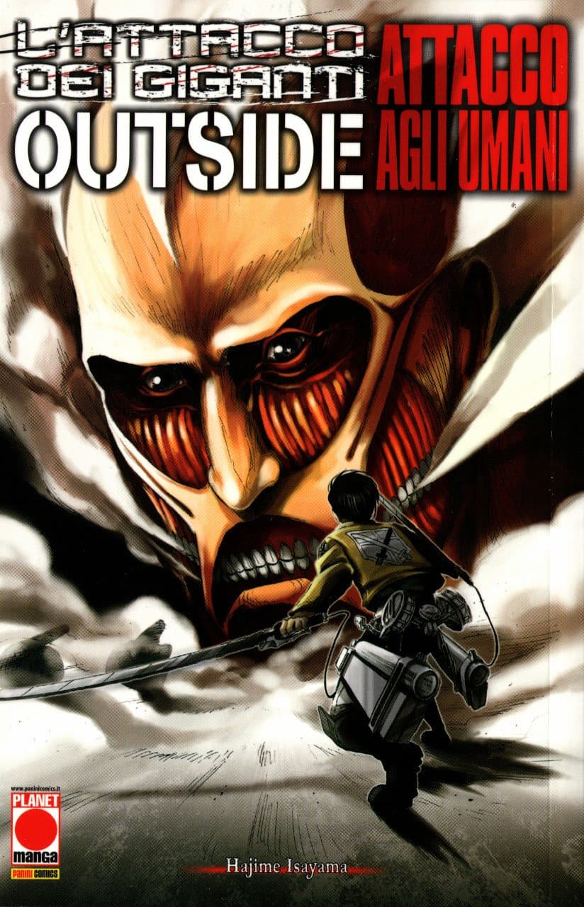 L'Attacco dei Giganti - Outside: Attacco agli Umani - Prima Ristampa - Panini Comics - Italiano