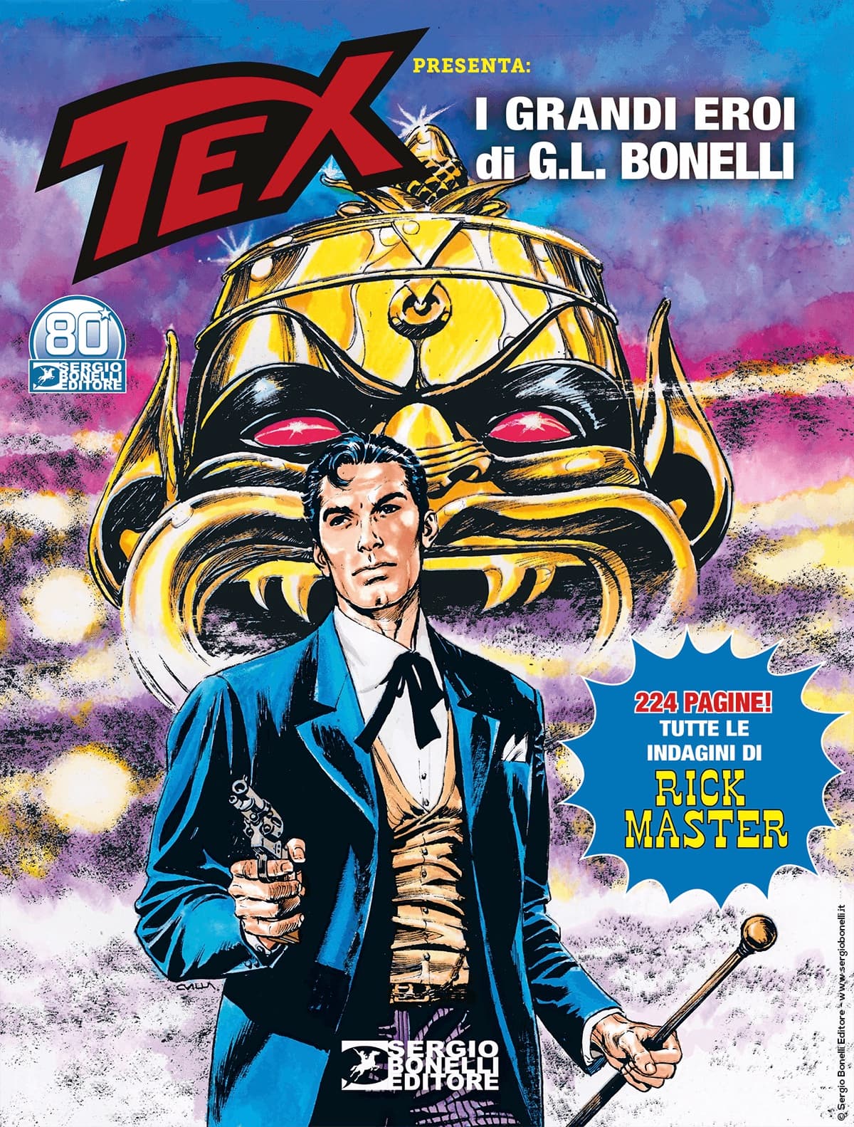 Tex Presenta: I Grandi Eroi di G. L. Bonelli - Rick Master - Collana Almanacchi 171 - Sergio Bonelli Editore - Italiano