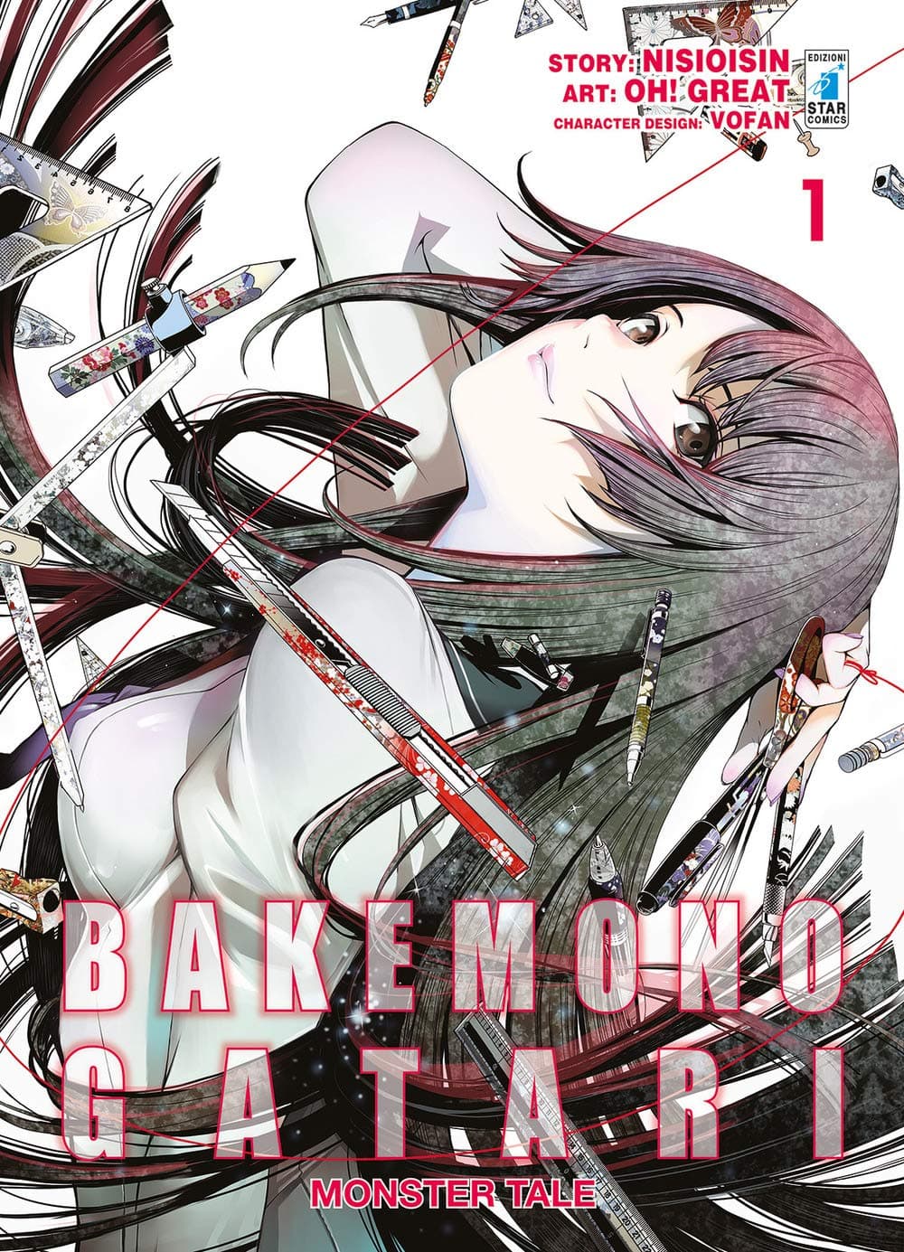 Bakemonogatari Monster Tale 1 - Zero 236 - Edizioni Star Comics - Italiano