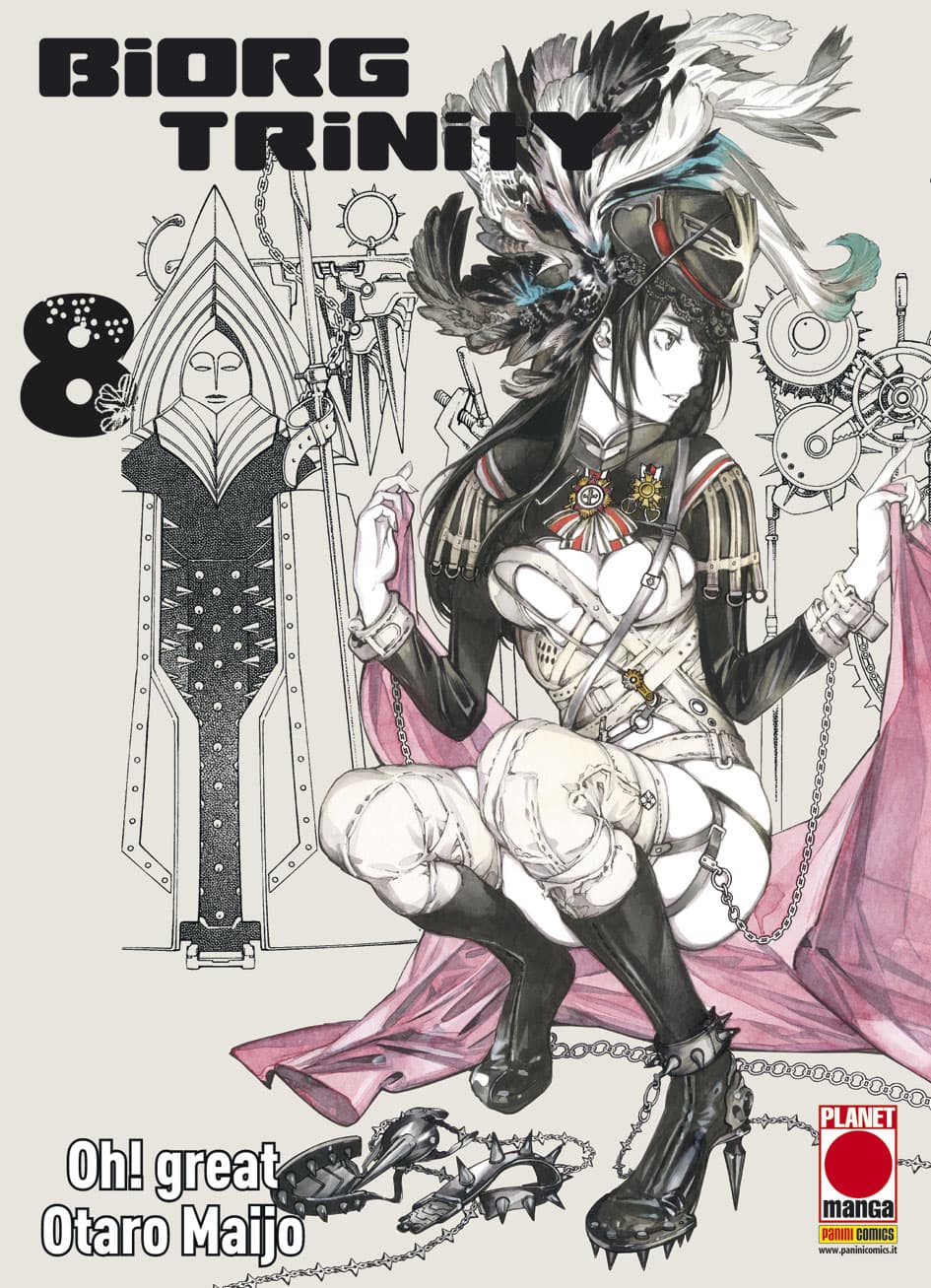 Biorg Trinity 8 - Manga Best 8 - Panini Comics - Italiano