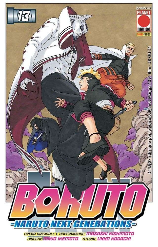Boruto - Naruto Next Generations 13 - Planet Manga 139 - Panini Comics - Italiano