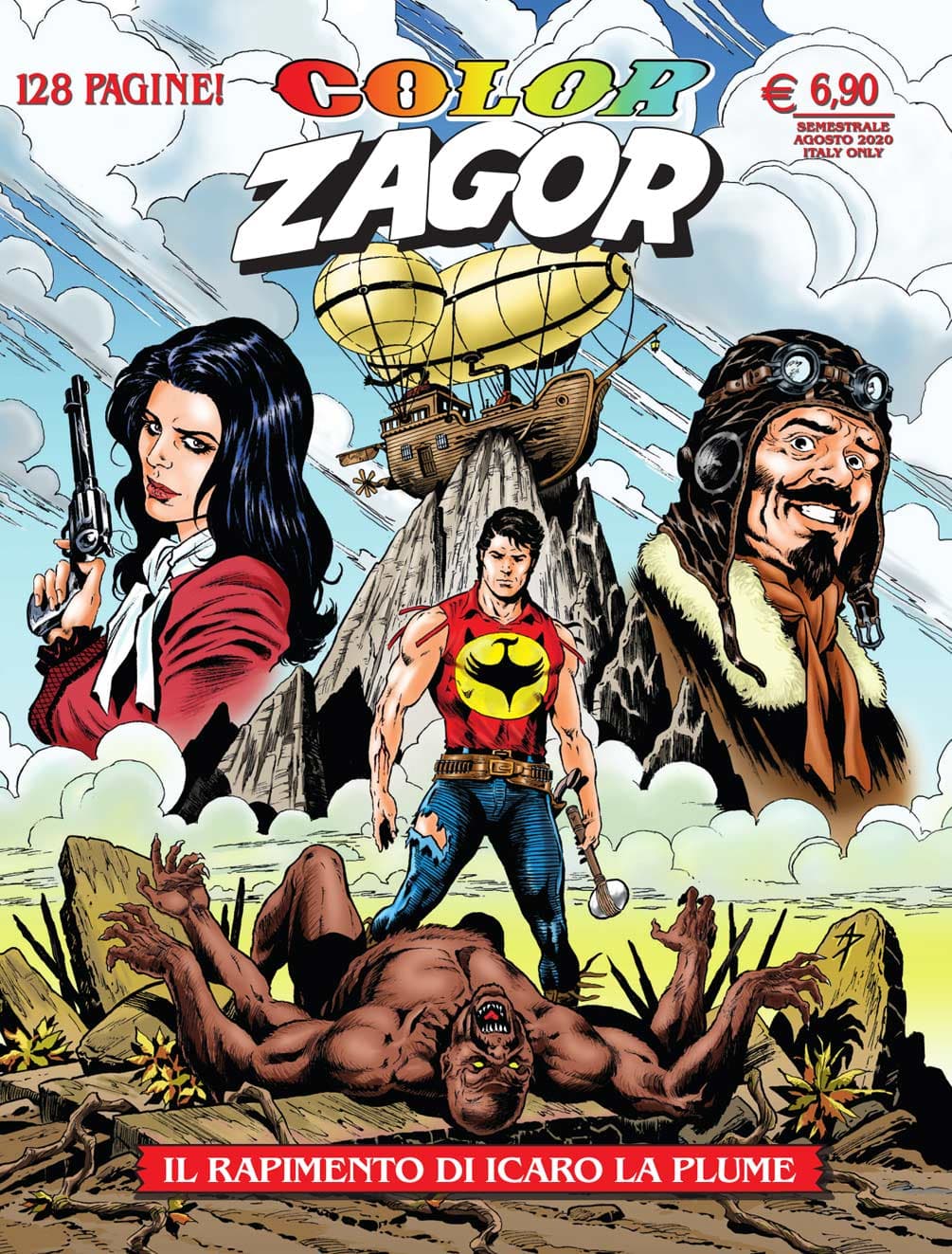 Zagor Color 11 - Il Rapimento di Icaro La Plume - Sergio Bonelli Editore - Italiano