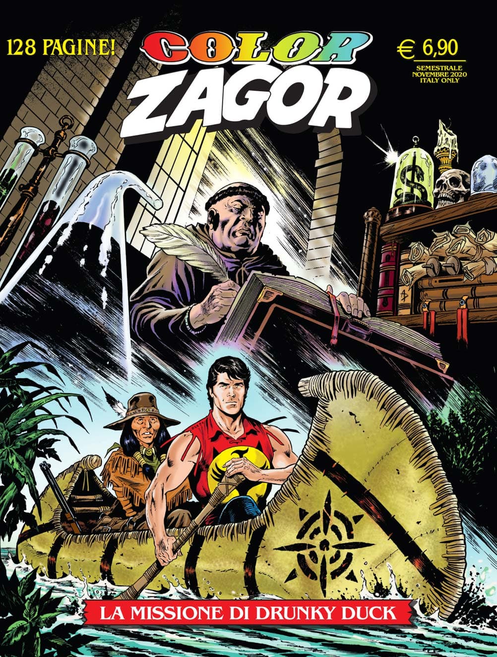 Zagor Color 12 - La Missione di Drunny Duck - Sergio Bonelli Editore - Italiano