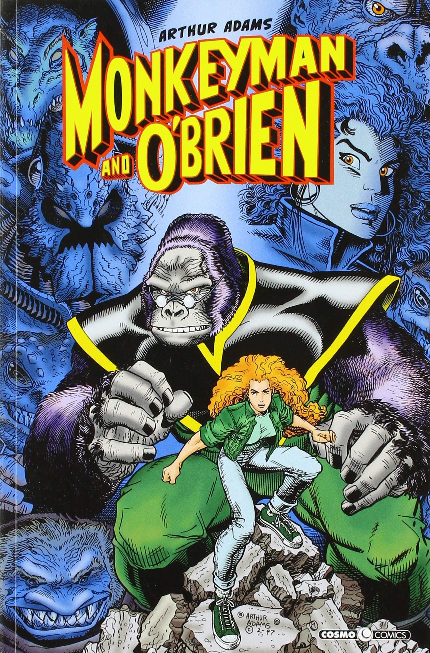 Monkeyman and O'Brien - Cosmo Comics 37 - Editoriale Cosmo - Italiano