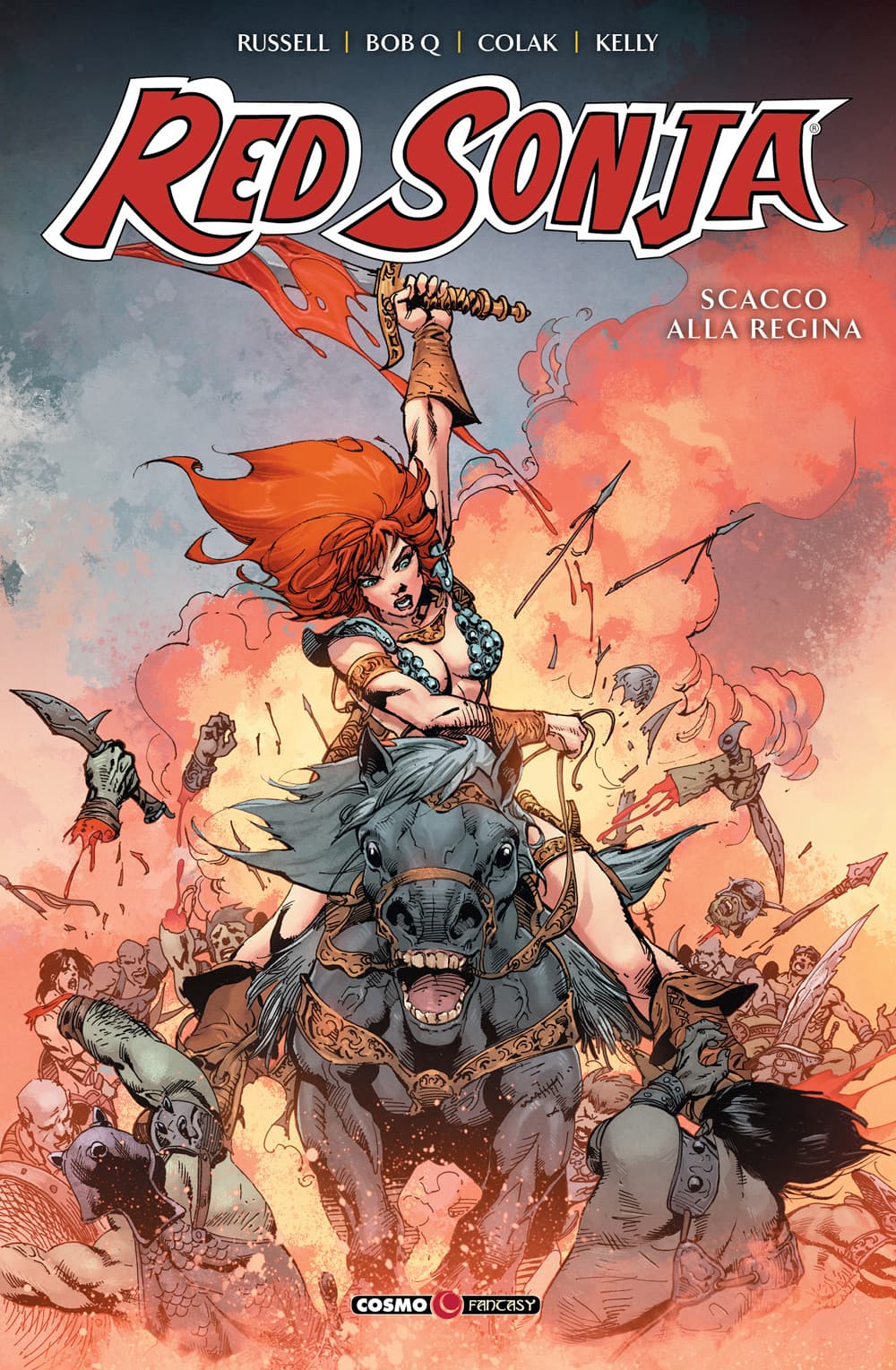 Red Sonja Vol. 10 - Scacco alla Regina - Cosmo Fantasy 63 - Editoriale Cosmo - Italiano