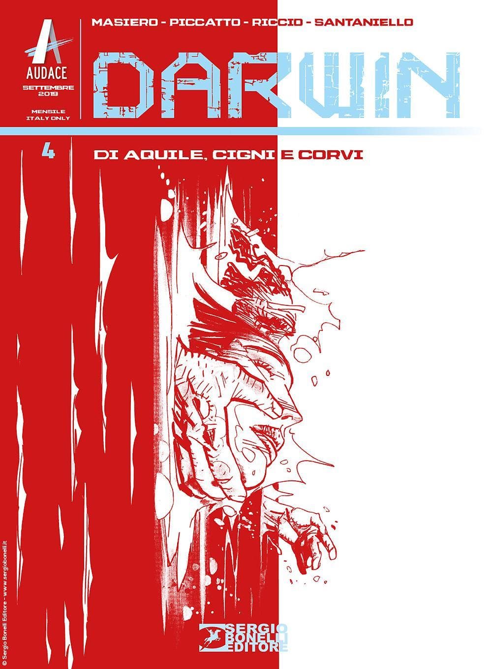 Darwin 4 - Di Aquile, Cigni, Corvi - Audace - Sergio Bonelli Editore - Italiano