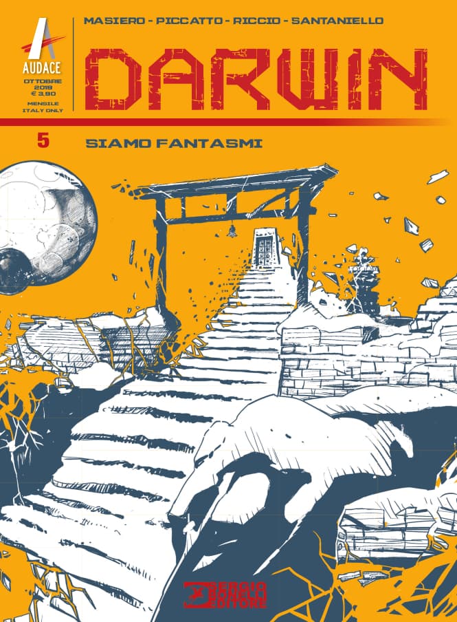 Darwin 5 - Siamo Fantasmi - Audace - Sergio Bonelli Editore - Italiano