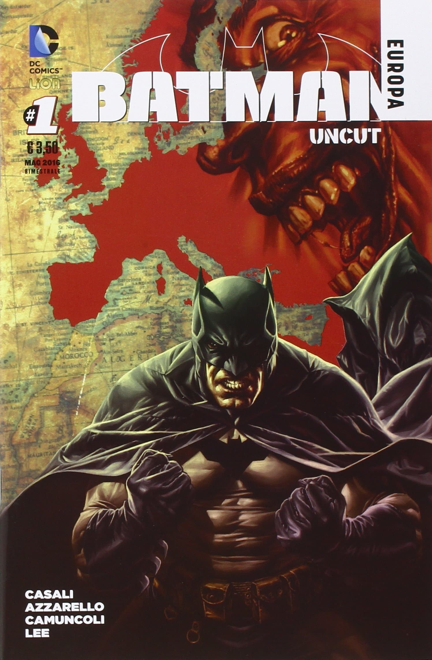 Batman Europa - Uncut 1 - DC Bad World 9 - RW Lion - Italiano