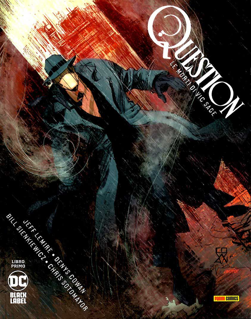 Question - Le Morti di Vic Sage 1 - DC Black Label 12 - Panini Comics - Italiano