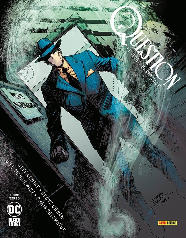 Question - Le Morti di Vic Sage 3 - DC Black Label 22 - Panini Comics - Italiano