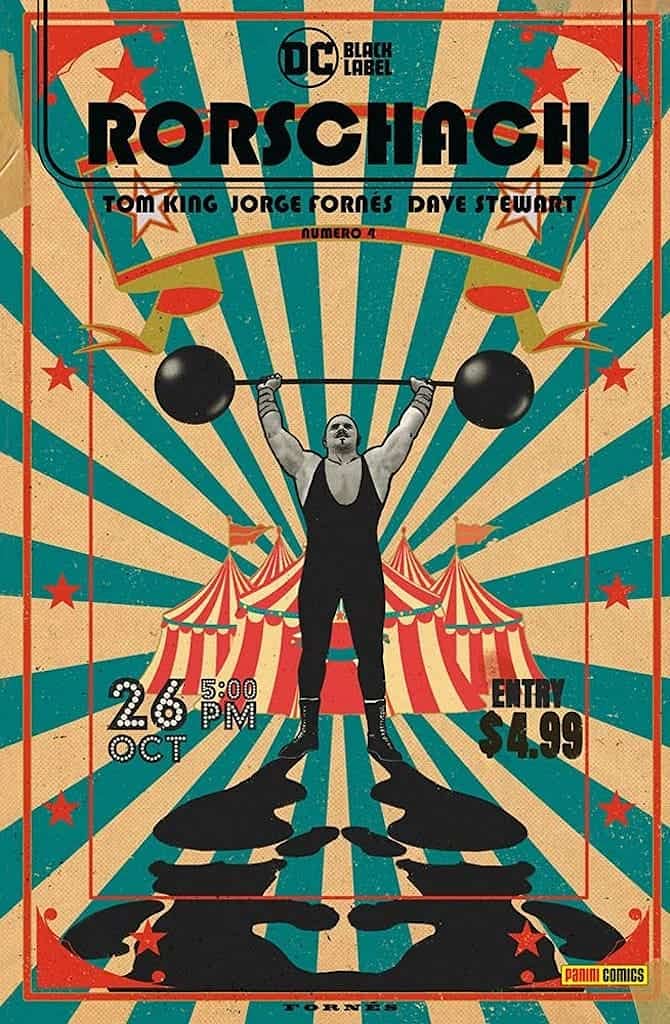 Rorschach 4 - DC Black Label 25 - Panini Comics - Italiano