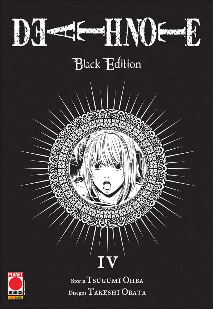 Death Note Black Edition 4 - Terza Ristampa - Panini Comics - Italiano