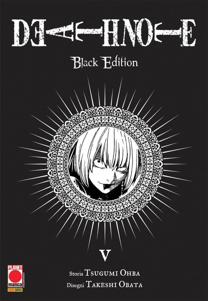 Death Note Black Edition 5 - Terza Ristampa - Panini Comics - Italiano