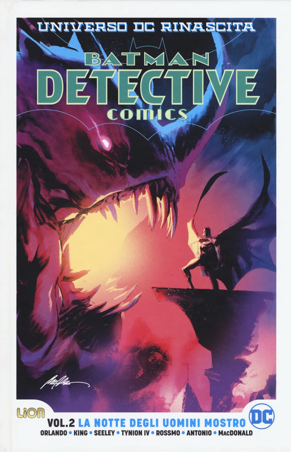 Batman - Detective Comics Vol. 2 - La Notte degli Uomini Mostro - Rebirth Ultralimited - RW Lion - Italiano