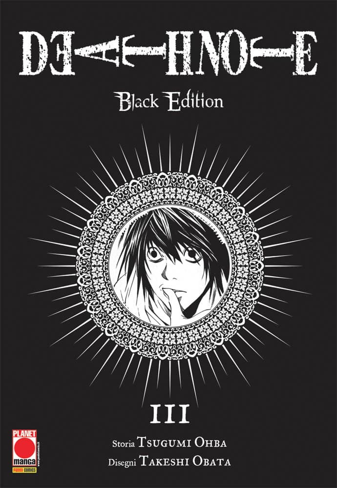 Death Note Black Edition 3 - Terza Ristampa - Panini Comics - Italiano