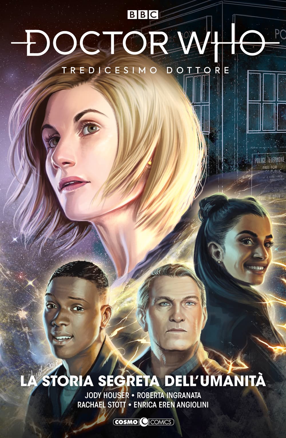 Doctor Who Vol. 4 - Tredicesimo Dottore: La Storia Segreta dell'Umanità - Cosmo Comics - Editoriale Cosmo - Italiano