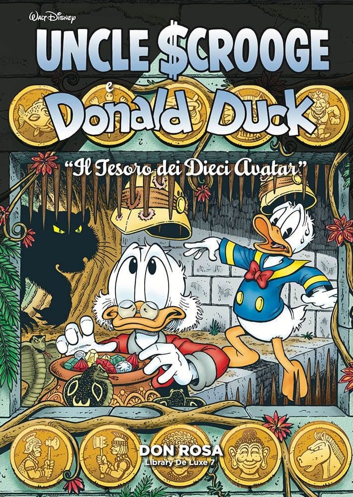The Don Rosa Library Deluxe Vol. 7 - Uncle Scrooge &amp; Donald Duck 7 - Il Tesoro dei Dieci Avatar - Panini Comics - Italiano