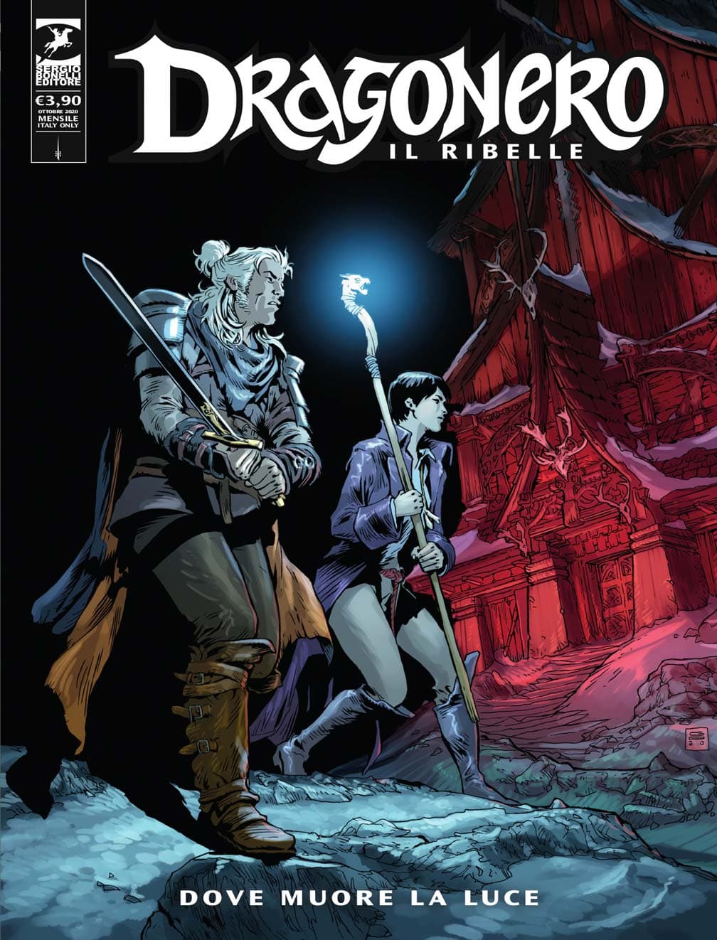 Dragonero il Ribelle 12 (89) - Dove Muore la Luce - Sergio Bonelli Editore - Italiano