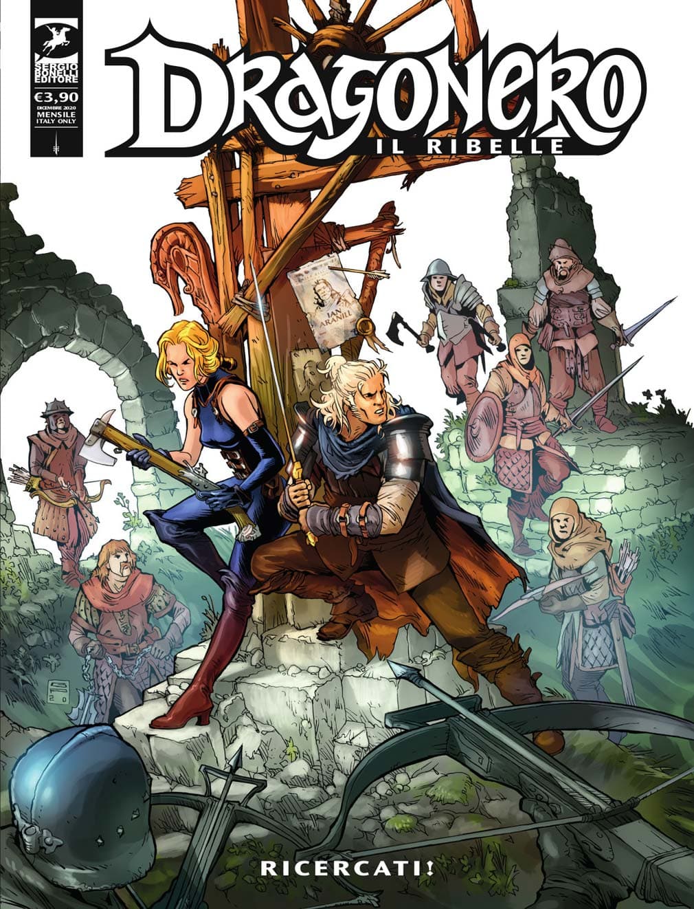 Dragonero il Ribelle 14 (91) - Ricercati - Sergio Bonelli Editore - Italiano