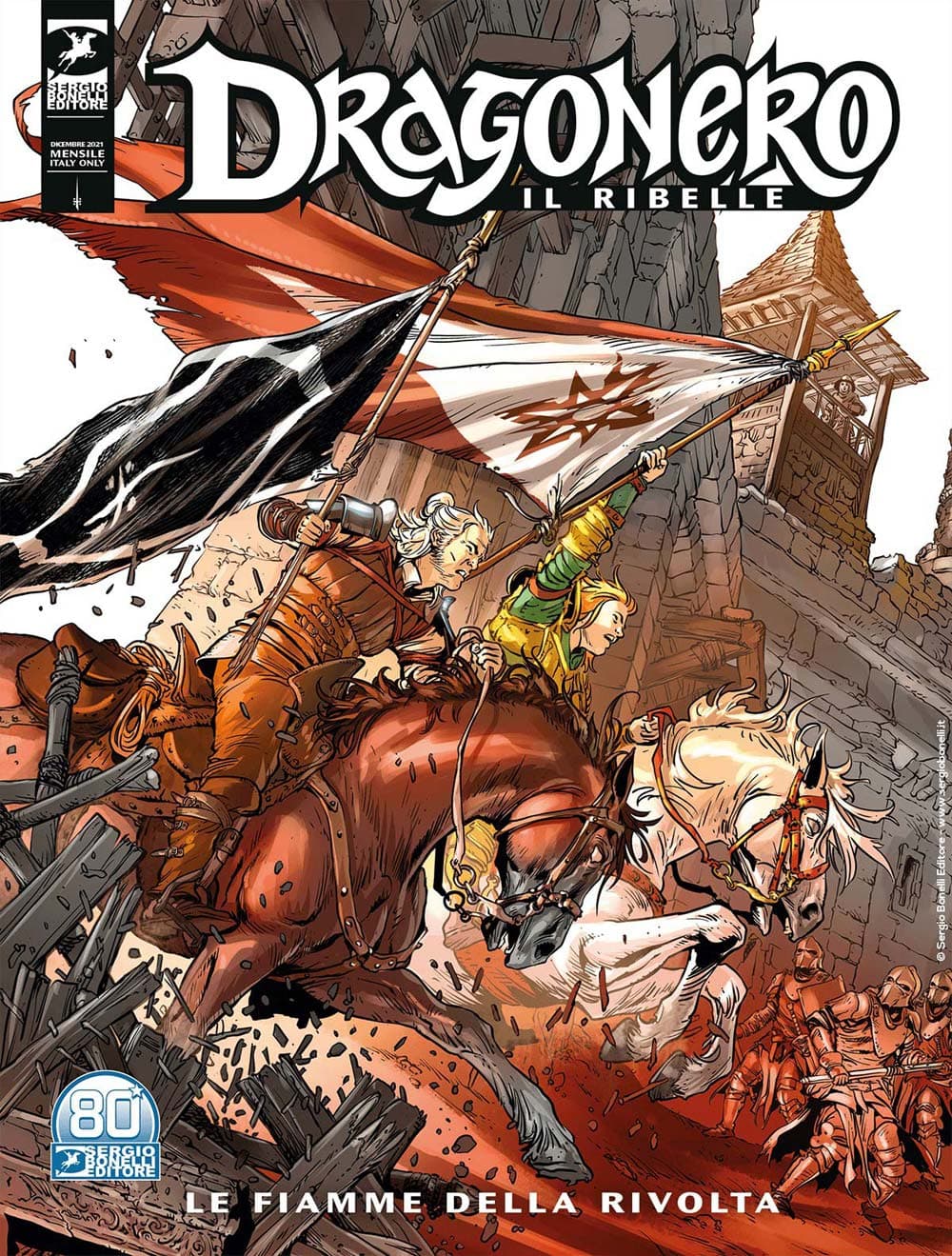 Dragonero il Ribelle 26 (103) - Le Fiamme della Rivolta - Sergio Bonelli Editore - Italiano