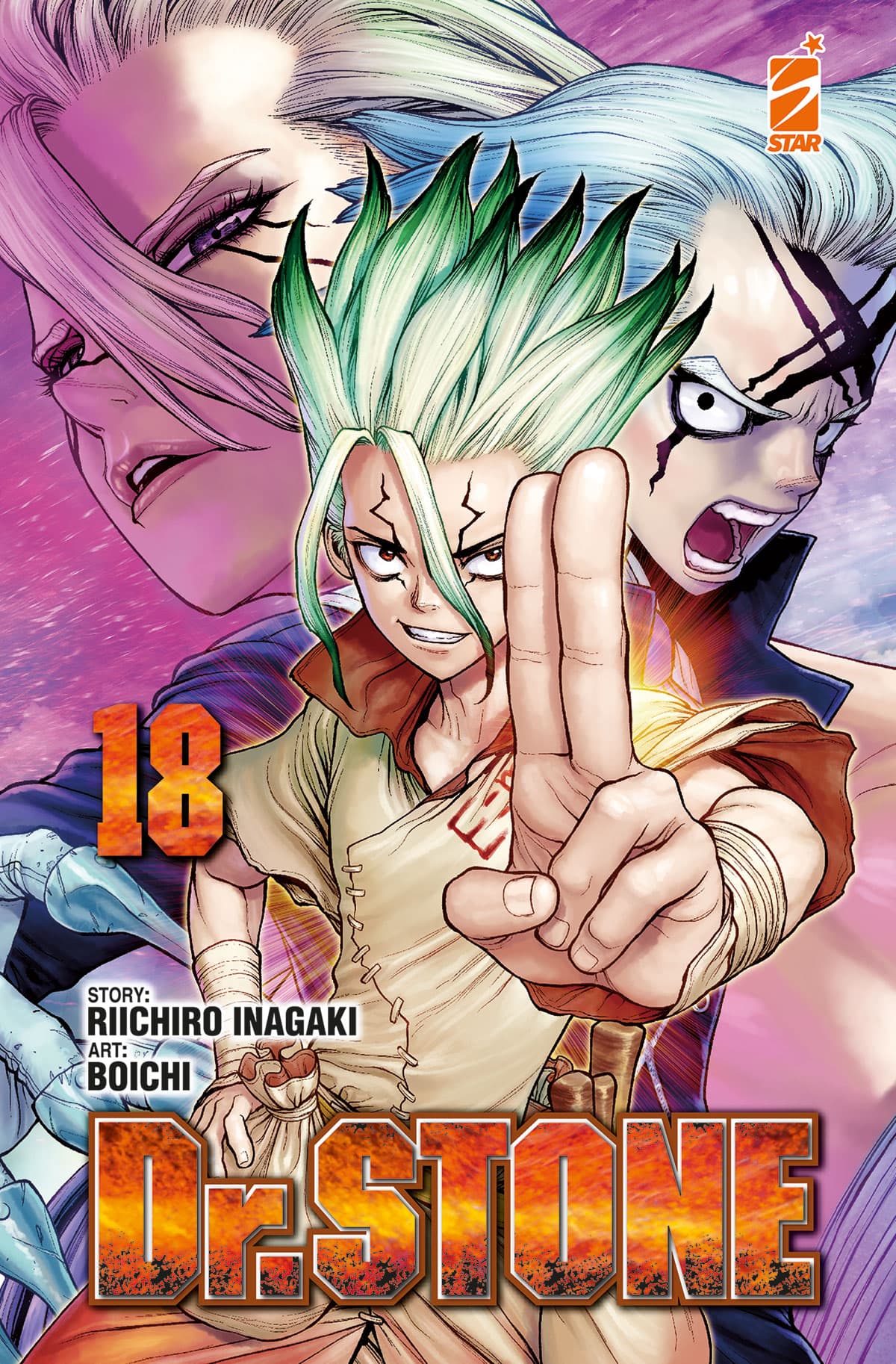 Dr. Stone 18 - Dragon 281 - Edizioni Star Comics - Italiano