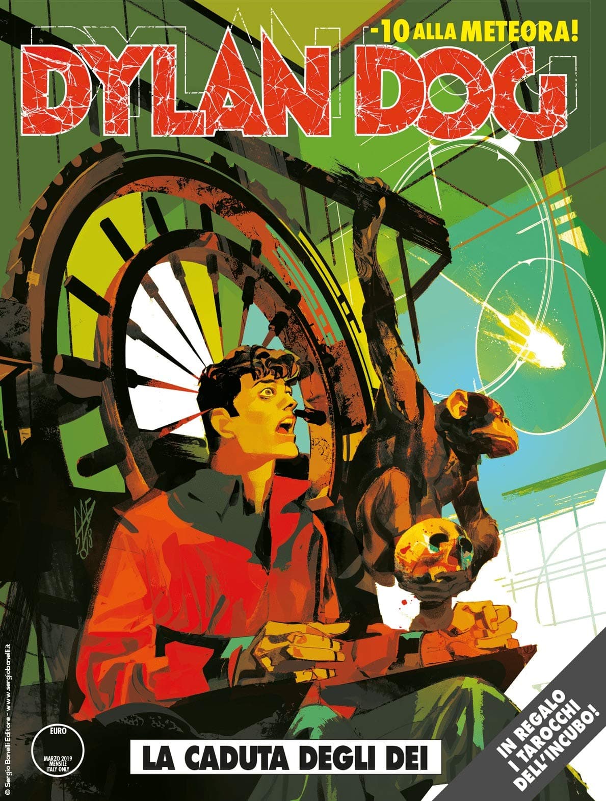 Dylan Dog 390 - La Caduta degli Dei - Con Tarocchi - Sergio Bonelli Editore - Italiano