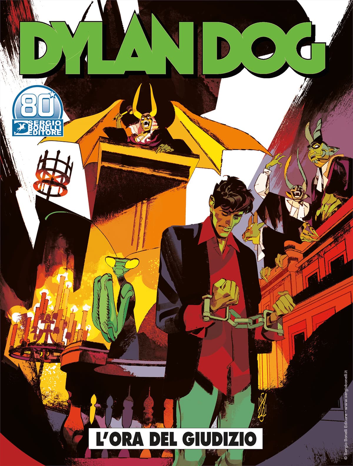 Dylan Dog 417 - L'Ora del Giudizio - Con Medaglia Groucho - Sergio Bonelli Editore - Italiano