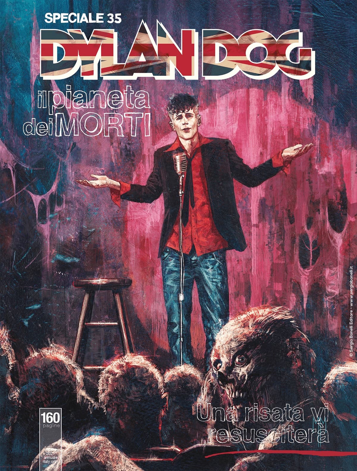 Dylan Dog Speciale 35 - Il Pianeta dei Morti 7 - Una Risata vi Resusciterà - Sergio Bonelli Editore - Italiano
