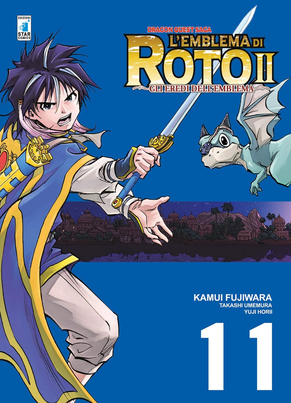 Dragon Quest Saga - L'Emblema di Roto 2 - Gli Eredi dell'Emblema 11 - Edizioni Star Comics - Italiano