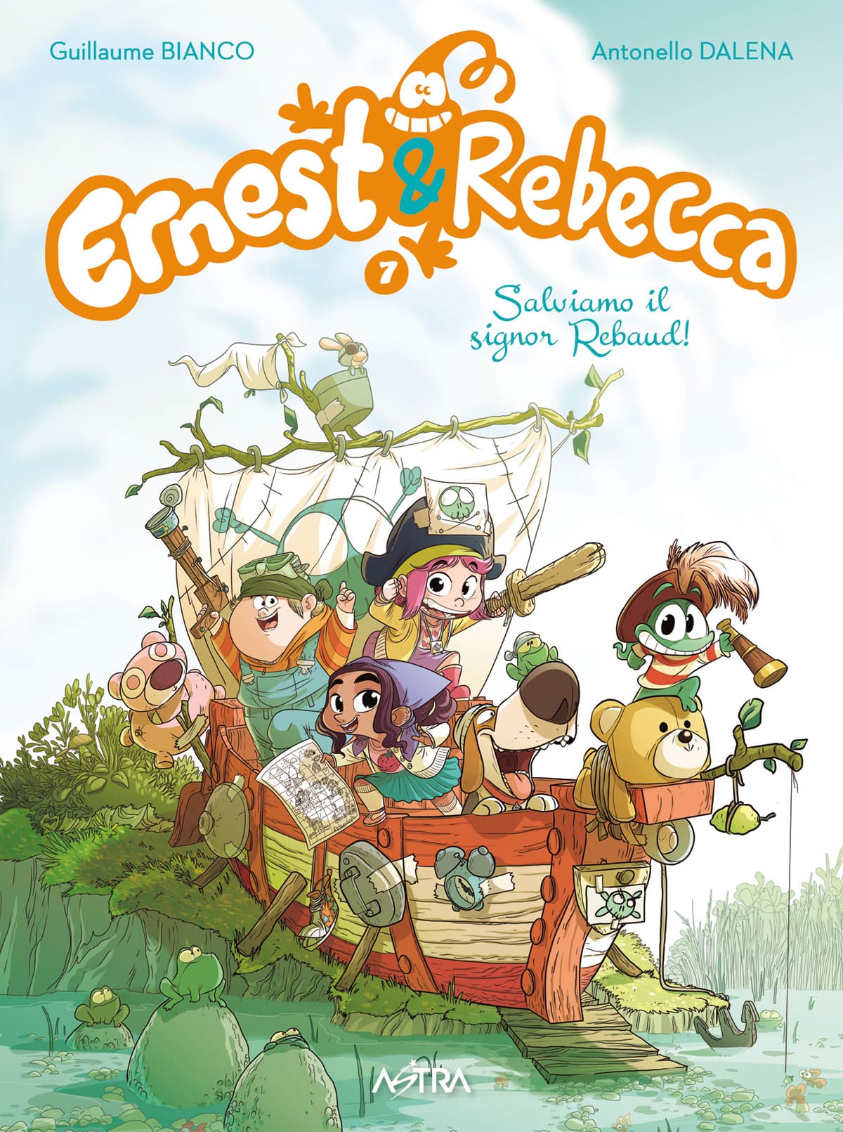 Ernest & Rebecca 7 - Salviamo il Signor Rebaud! - Star Lollipop 13 - Edizioni Star Comics - Italiano