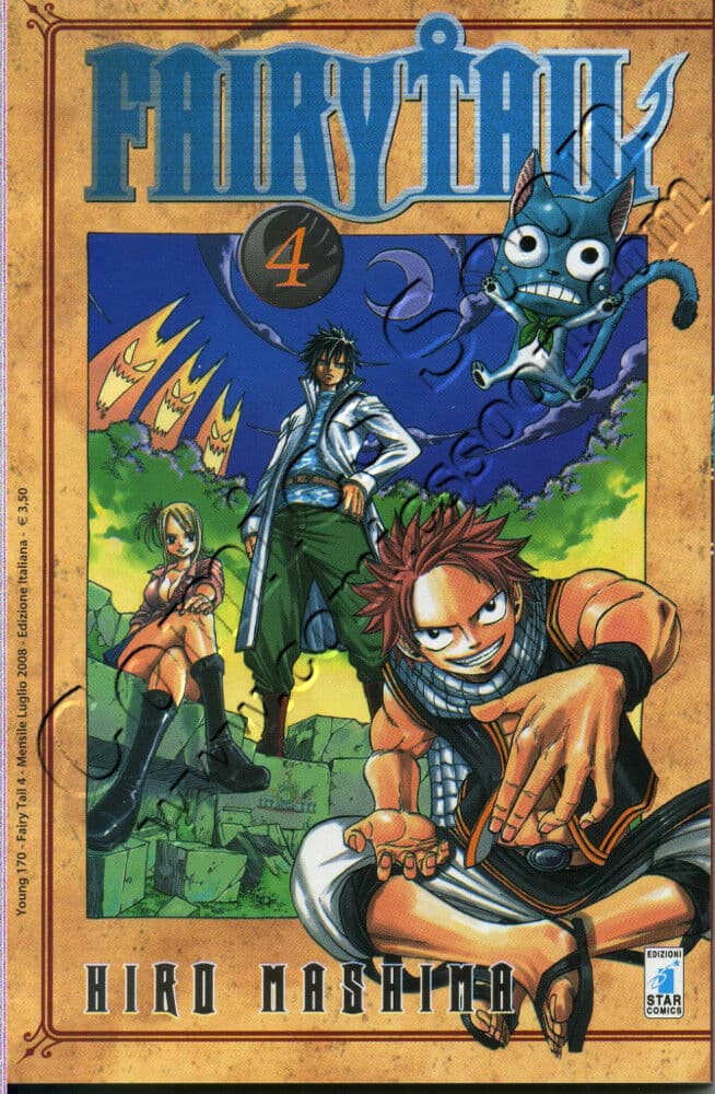 Fairy Tail 4 - Young 170 - Edizioni Star Comics - Italiano
