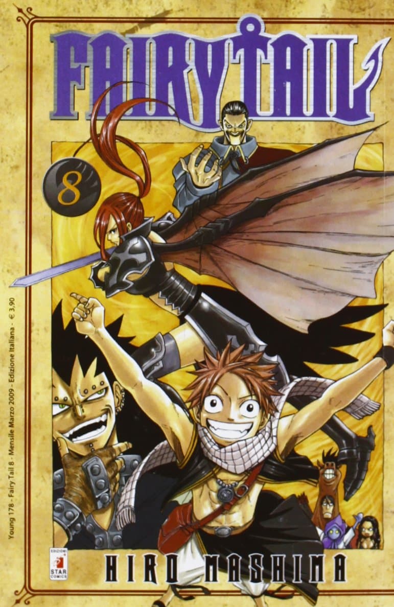 Fairy Tail 8 - Young 178 - Edizioni Star Comics - Italiano