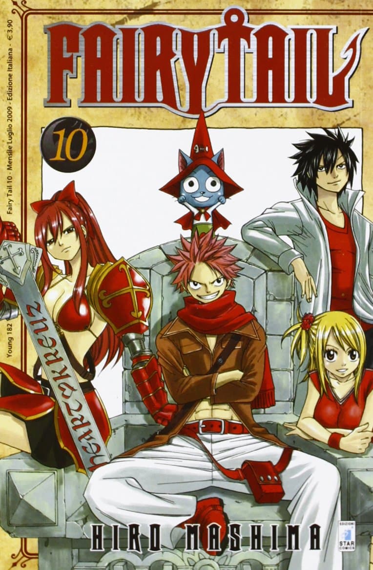 Fairy Tail 10 - Young 182 - Edizioni Star Comics - Italiano