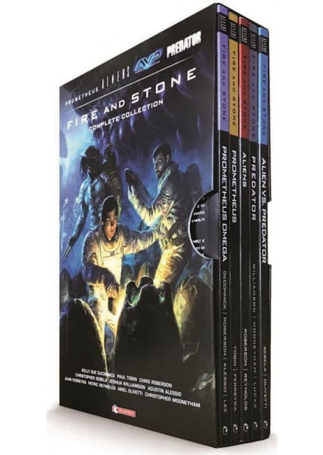 Fire and Stone - Complete Collection - Il Ciclo Completo Cofanetto (Vol. 1-5) - Saldapress - Italiano