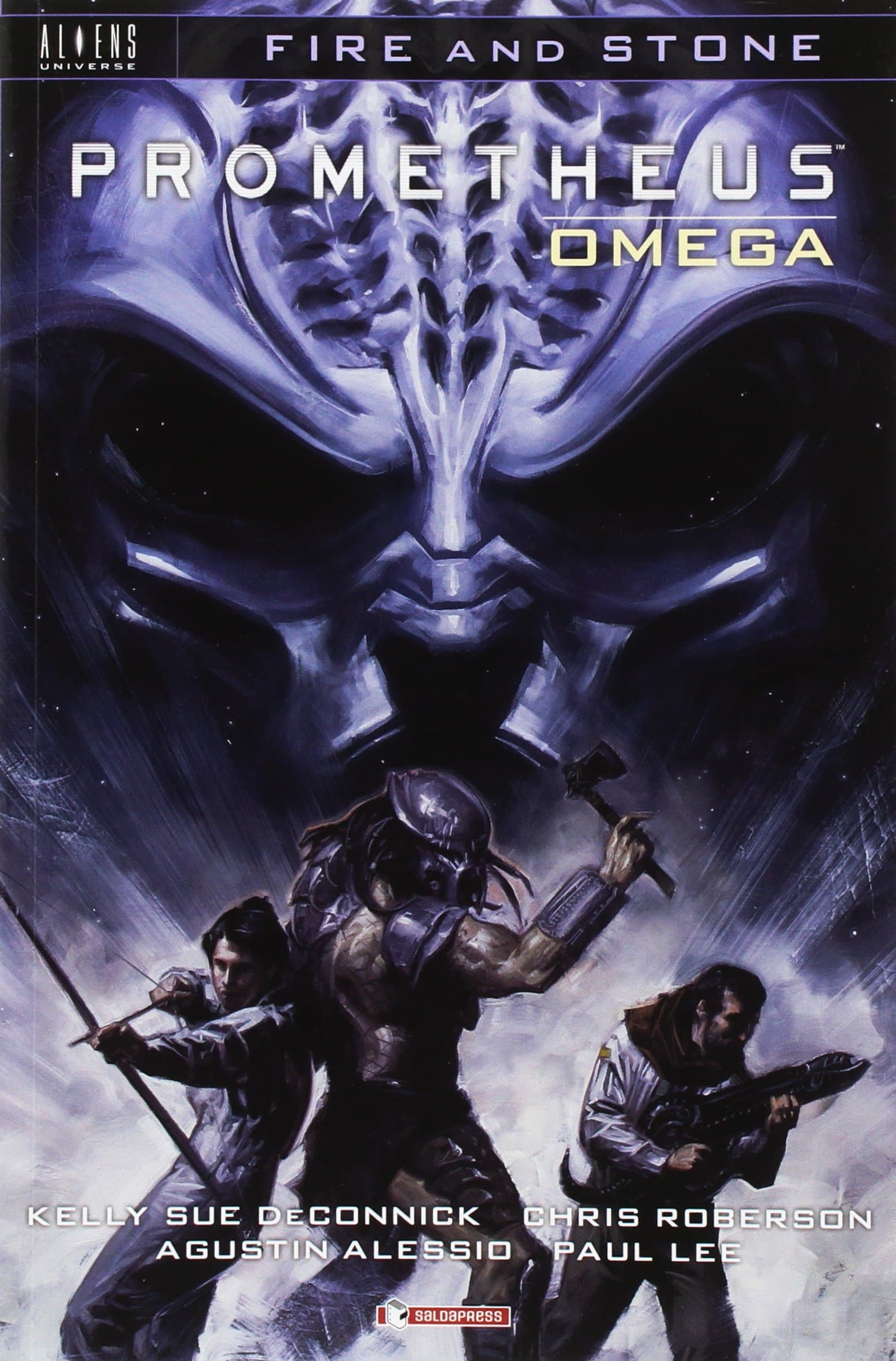 Fire and Stone Vol. 5 - Prometheus Omega - Saldapress - Italiano