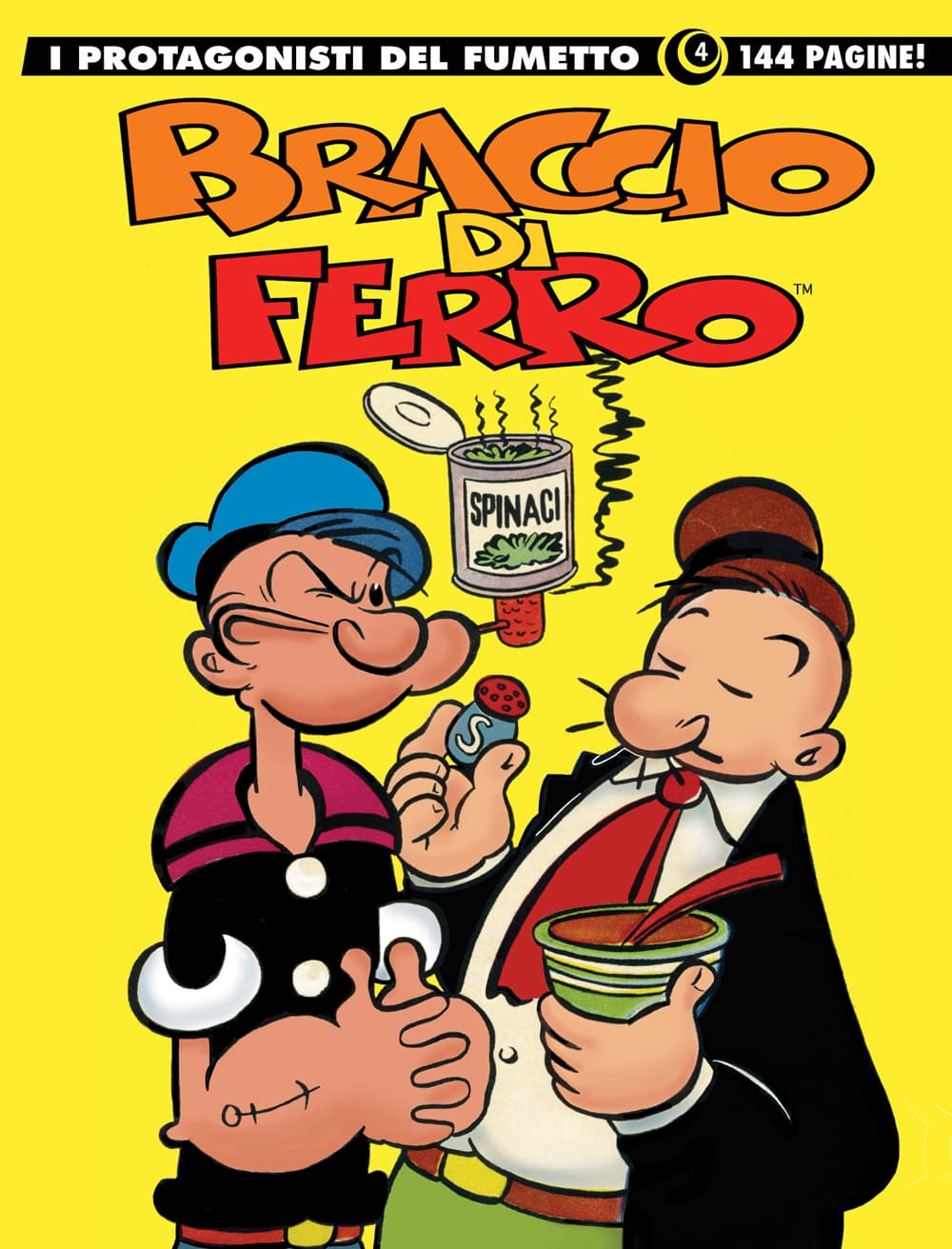 I Protagonisti del Fumetto 4 - Braccio di Ferro - I Grandi Maestri 48 - Editoriale Cosmo - Italiano