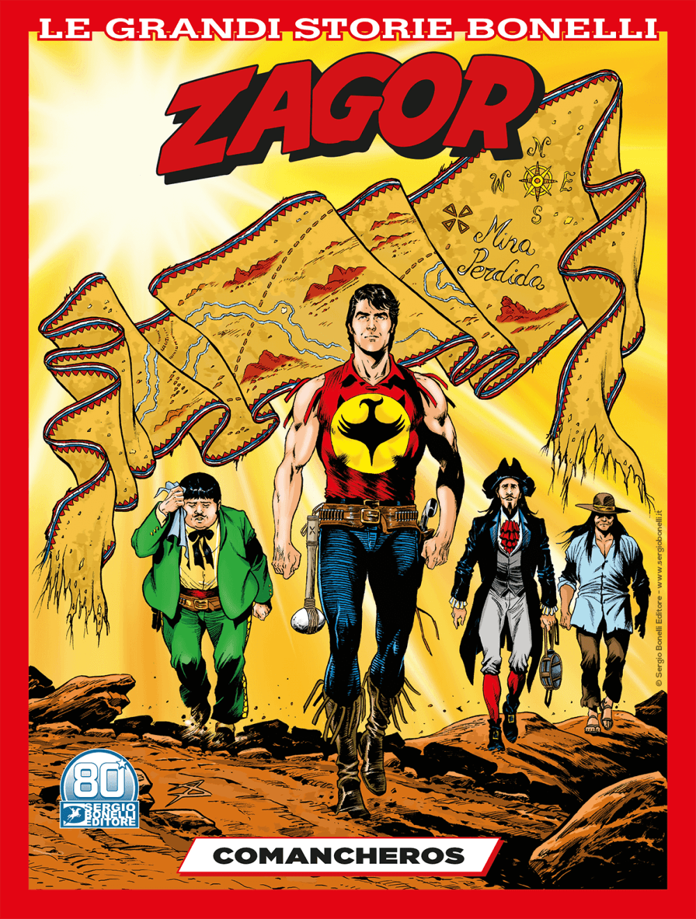 Zagor - Comancheros - Le Grandi Storie Bonelli 1 - Sergio Bonelli Editore - Italiano