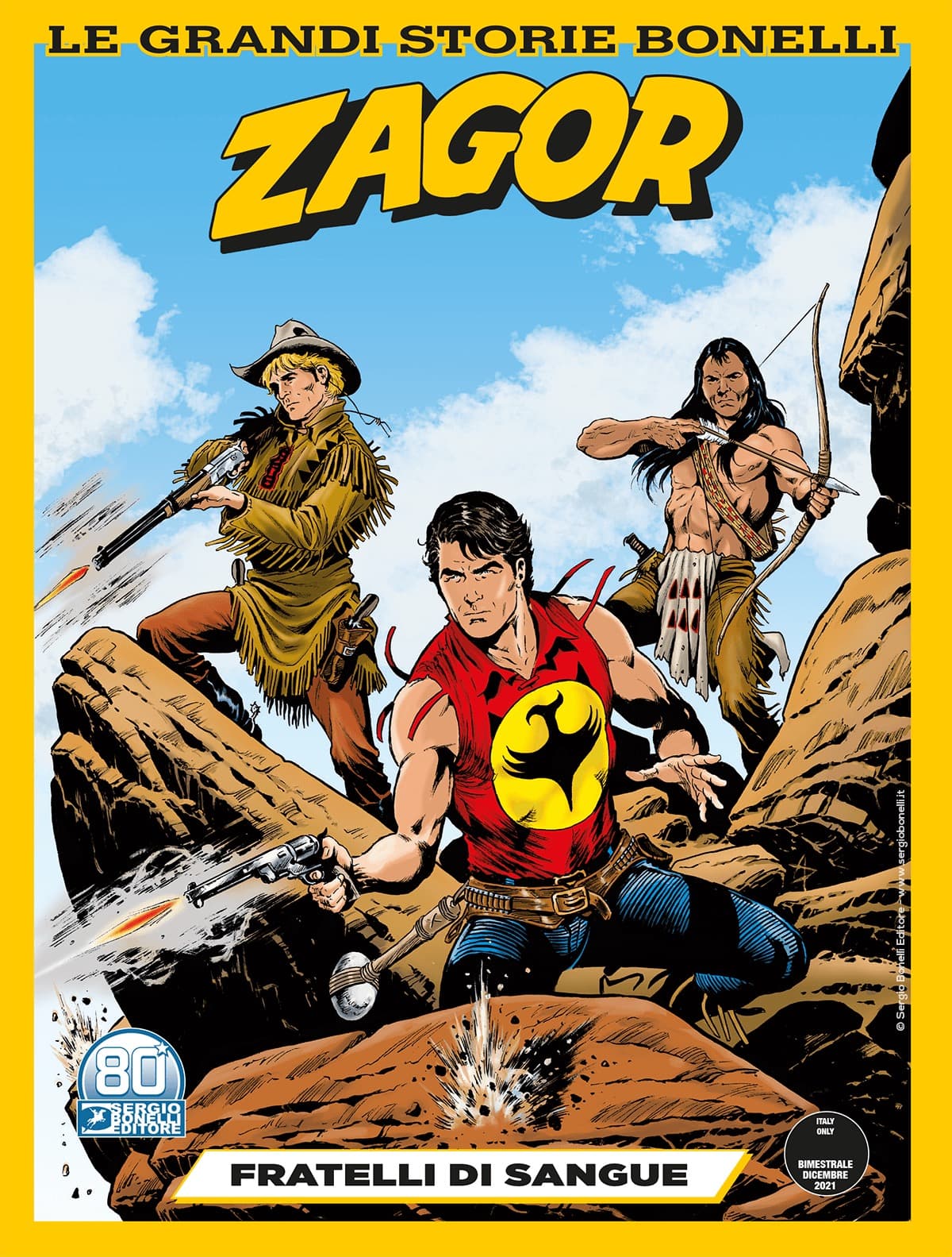 Zagor - Fratelli di Sangue - Le Grandi Storie Bonelli 2 - Sergio Bonelli Editore - Italiano